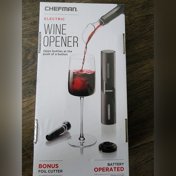 CHEFMAN ELECTRIC WINE OPENER NIB - Picture 2 of 4